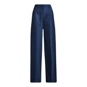 Polo by Ralph Lauren Blue High-Waisted Trousers